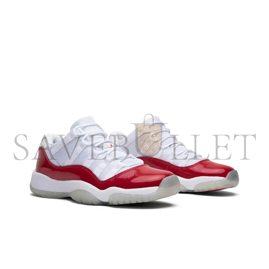 NIKE JORDAN 11 RETRO LOW CHERRY 528896-102